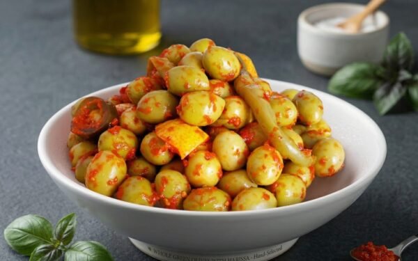 olive verte entière – fraîcheur et authenticité